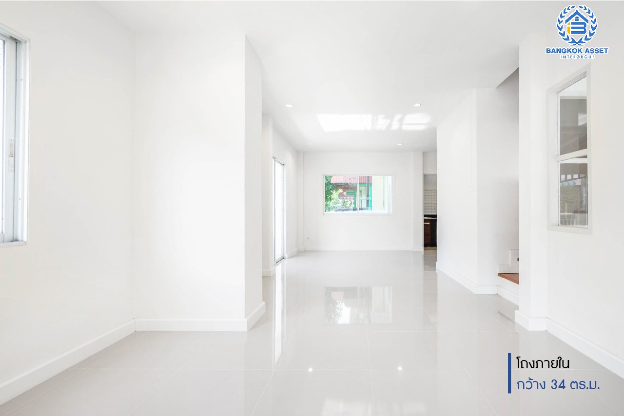 บ้านมือสองตกแต่งใหม่ ม.เปี่ยมสุข2 บางใหญ่-กาญจนาฯ (ซ.วัดพระนอน) หลังมุม หน้ากว้าง ดีไซน์ทันสมัย เนื้อที่ 21.7 ตร.ว. ฟังก์ชัน 3 ห้องนอน 2 ห้องน้ำ บนทำเลศักยภาพ เดินทางสะดวก เข้า-ออกได้หลายเส้นทาง ใกล้เซ็นทรัลเวสต์เกต และรถไฟฟ้า "สถานีตลาดบางใหญ่"...